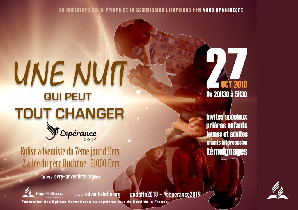 La Nuit de Prière et de Louange revient ! - Adventiste FFN